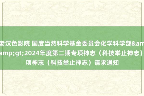 老汉色影院 国度当然科学基金委员会化学科学部&lt;br&gt;2024年度第二期专项神志（科技举止神志）请求通知